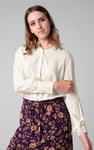 Tie-Cuff LS Viscose Shirt