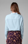 Tie-Cuff LS Viscose Shirt