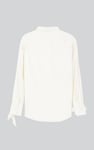 Tie-Cuff LS Viscose Shirt