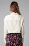 Tie-Cuff LS Viscose Shirt