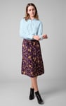 Tie-Cuff LS Viscose Shirt