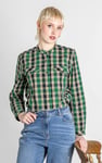 Womens Regular Fit Paper-Touch Poplin Shirt