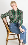 Womens Regular Fit Paper-Touch Poplin Shirt