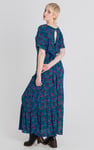 Crepe Viscose Paisley Printed Maxi Dress