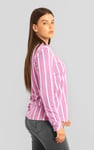 Long Sleeve Striped Smart Shirt
