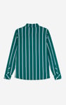 Long Sleeve Striped Smart Shirt