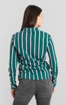 Long Sleeve Striped Smart Shirt