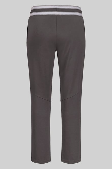 Men's Striped Rib Waistband Jersey Trouser