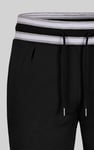 Men's Striped Rib Waistband Jersey Trouser