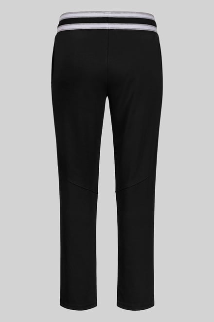 Men's Striped Rib Waistband Jersey Trouser