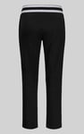 Men's Striped Rib Waistband Jersey Trouser