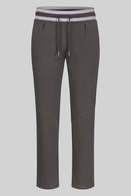 Men's Striped Rib Waistband Jersey Trouser