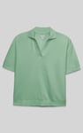 Mesh Textured Polo Shirts