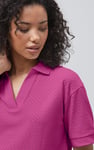 Mesh Textured Polo Shirts