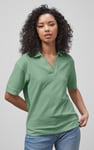 Mesh Textured Polo Shirts