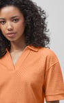 Mesh Textured Polo Shirts