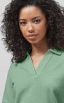 Mesh Textured Polo Shirts
