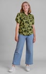 Floral Print Short Sleeve Tops