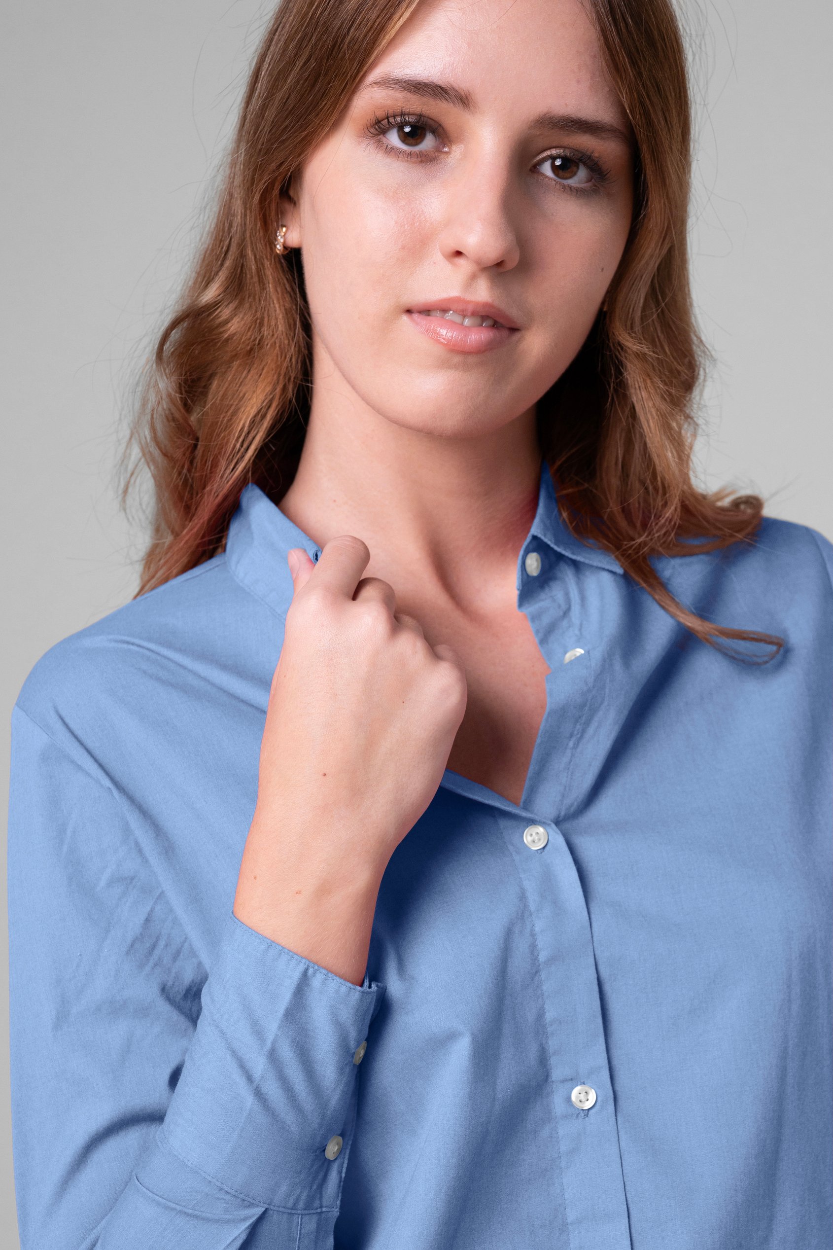 Womens Long Sleeve Work Shirt