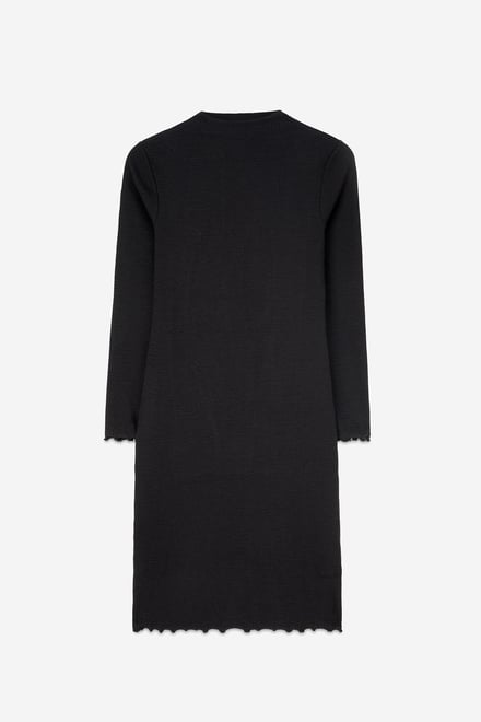 Crepe Ribbed Bodycon Midi Dress