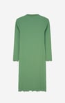 Crepe Ribbed Bodycon Midi Dress