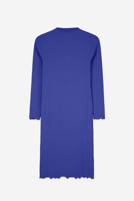 Crepe Ribbed Bodycon Midi Dress