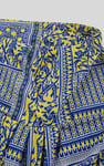 Asymmetric Printed Jersey Mini Skirt