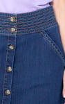 A-Line Midi Skirt
