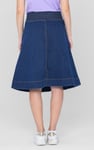 A-Line Midi Skirt