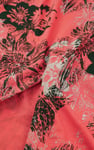 One Shoulder Floral Printed Maxi Dress