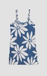 Pleated Details Double Strap Cami Dress