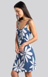 Pleated Details Double Strap Cami Dress