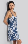 Pleated Details Double Strap Cami Dress