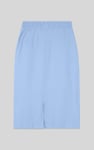 Split Back Terry Midi Skirt