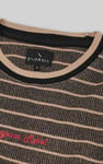 Stripe Design Rib Tank Top