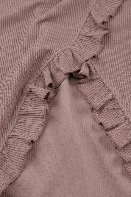 Tie Waist Wrap Maxi Skirt