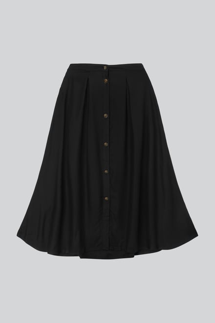 A-Line Front Button Through Skirts