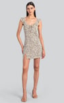 Ruffled Deep V-Neck Tie-Up Camisole
