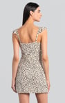 Ruffled Deep V-Neck Tie-Up Camisole