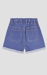 Paperbag Waist Mom Fit Shorts