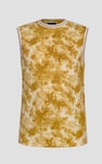 Tie-Dye Printed Cotton Vest