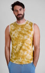 Tie-Dye Printed Cotton Vest
