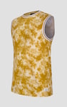 Tie-Dye Printed Cotton Vest