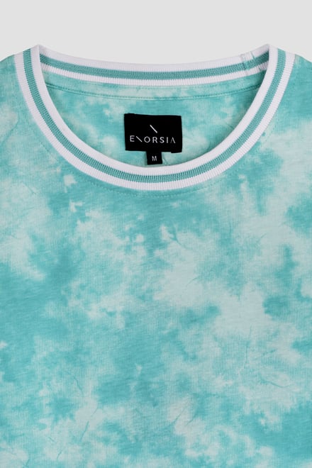 Tie-Dye Printed Cotton Vest