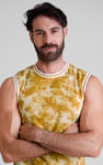 Tie-Dye Printed Cotton Vest