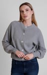 Women’s Crew Neck Knitted Cardigan