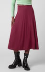 Flared Skirt With Lace Details