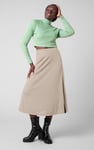 Flared Skirt With Lace Details