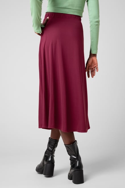 Flared Skirt With Lace Details