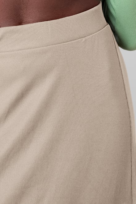 Flared Skirt With Lace Details